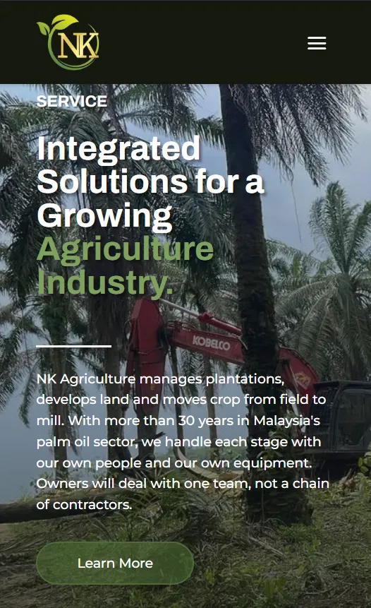 NK Agriculture on mobile